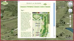Golfplatz Achim in Google Earth